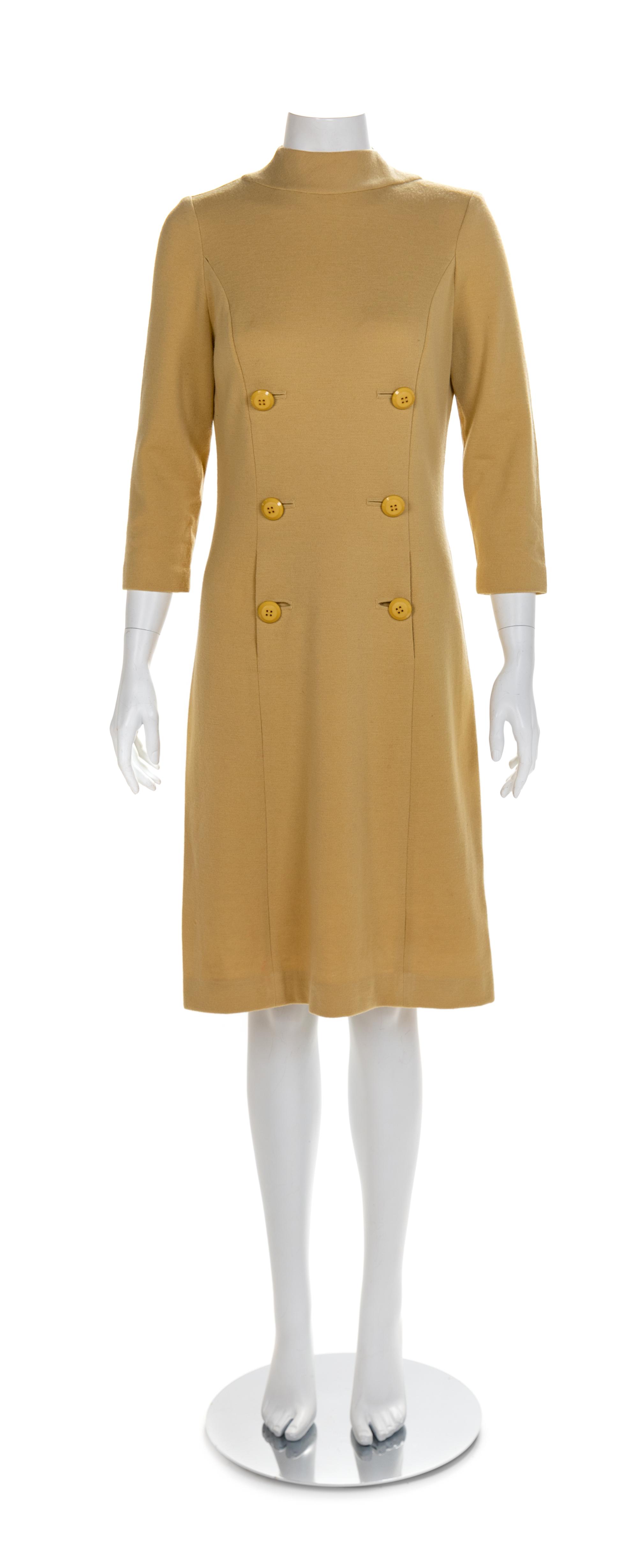 Two Vintage Dresses, 1960-70s Size label: 10
