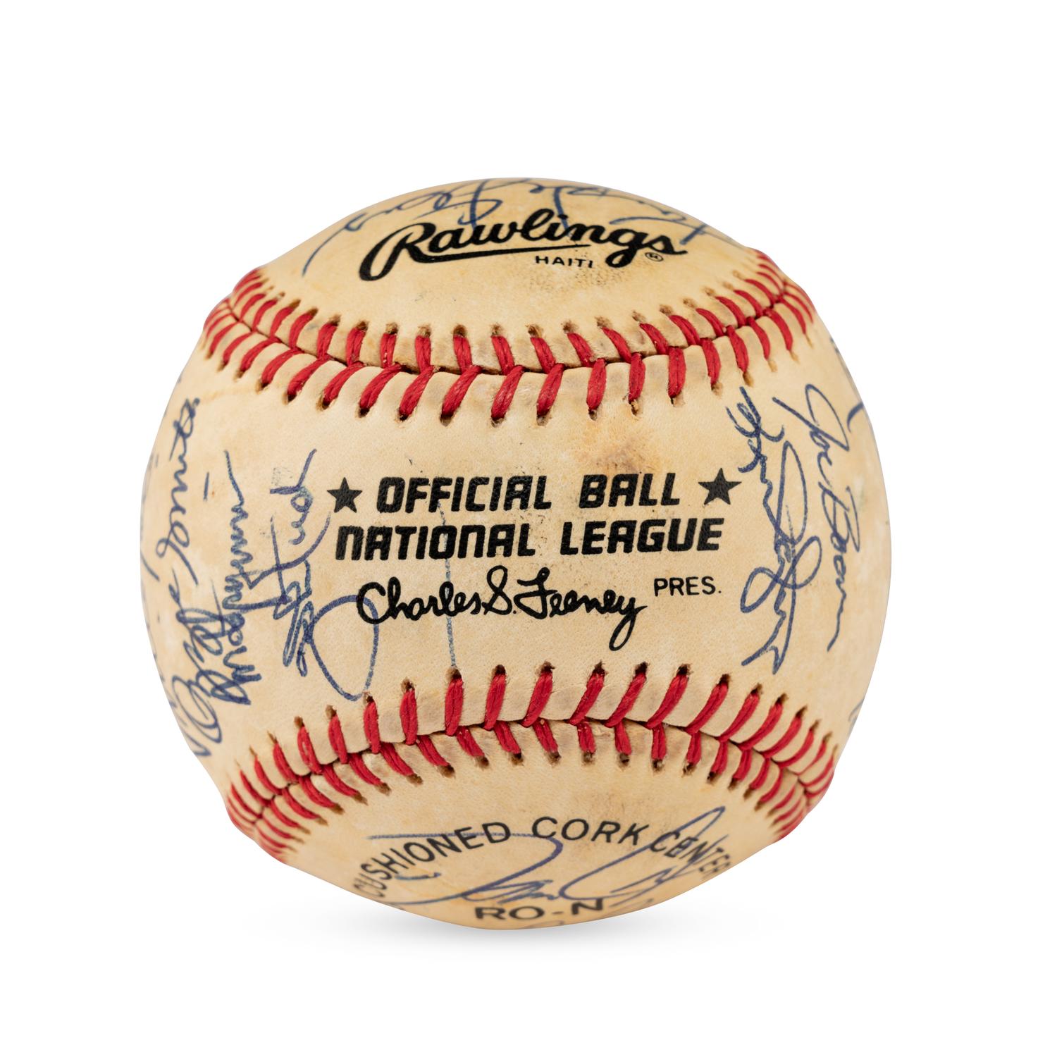 A 1985 St. Louis Cardinals Team Signed Autograph Baseball (Beckett Authentication Services)
