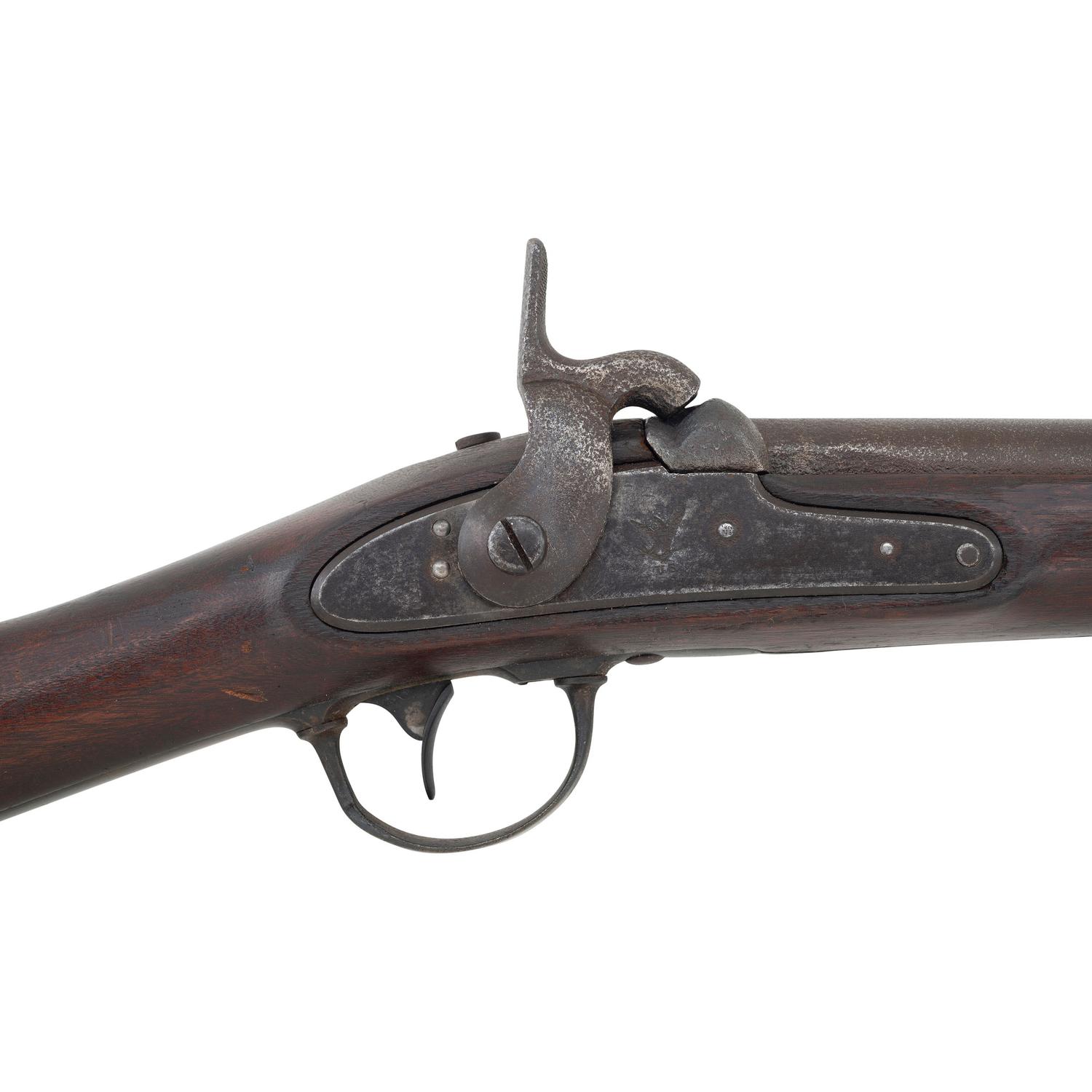 Cut Down U.S. Model 1842 Musket with Harpers Ferry Lock