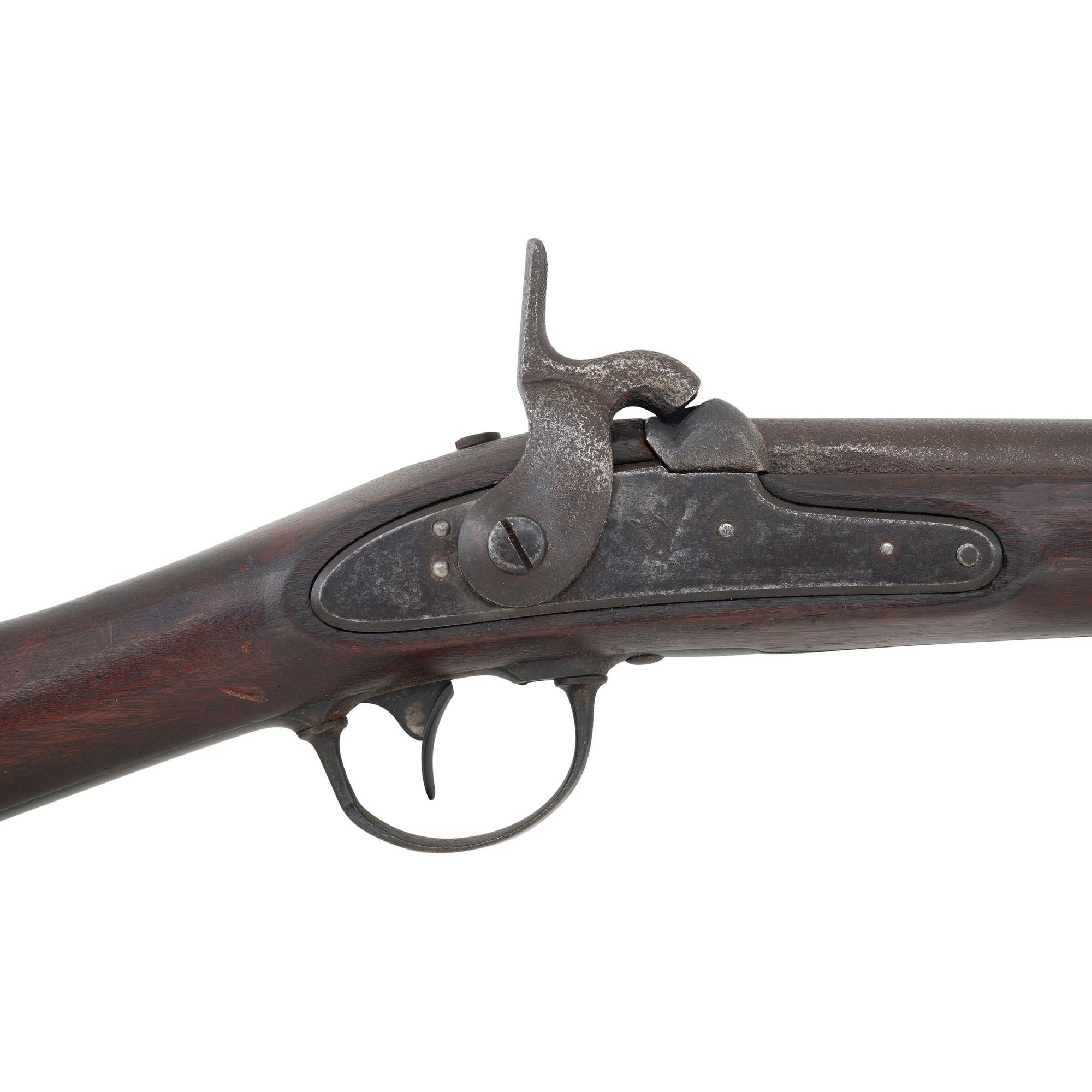 Cut Down U.S. Model 1842 Musket with Harpers Ferry Lock