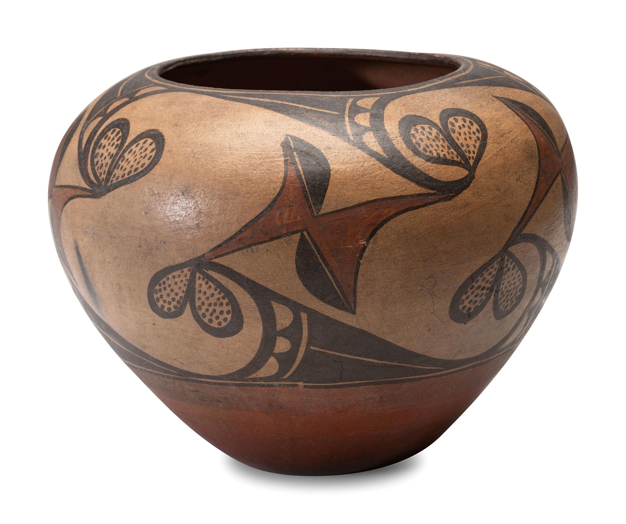 Zia Polychrome Pottery Jar