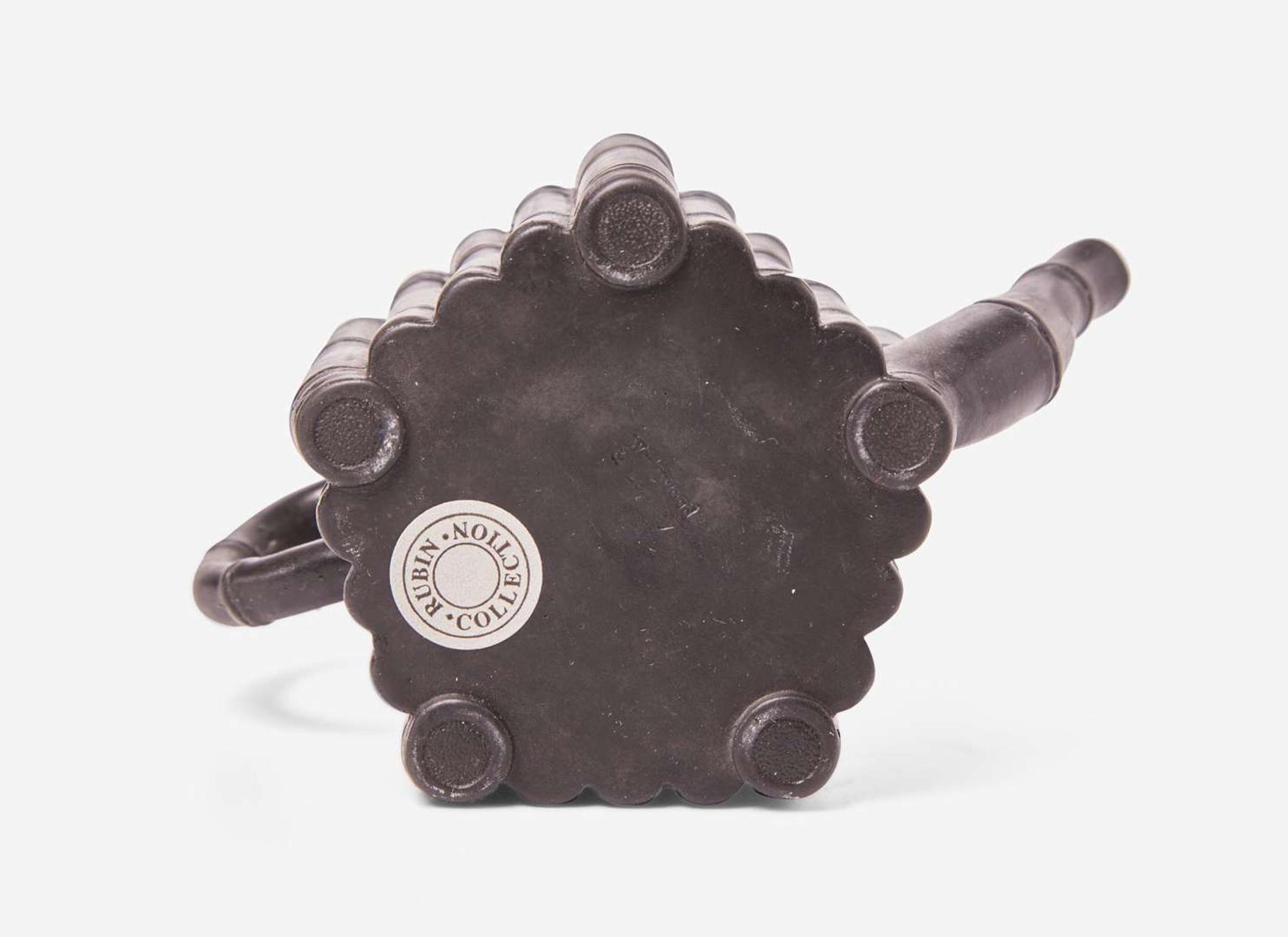 A Wedgwood & Bentley Black Basalt Teapot, UK, 1770s
