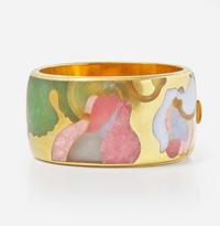 An 18K Yellow Gold Angela Cummings Tiffany & Co. Cuff Bracelet Tiffany & Co, c.1980
