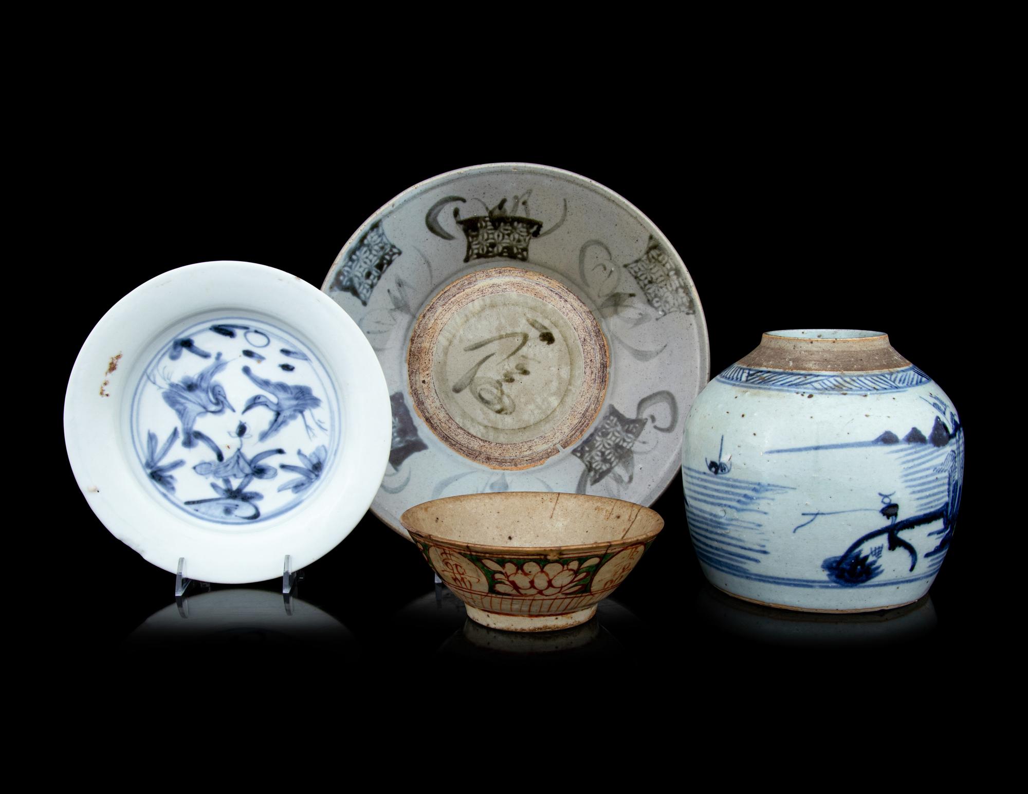 Four Chinese Porcelain Wares