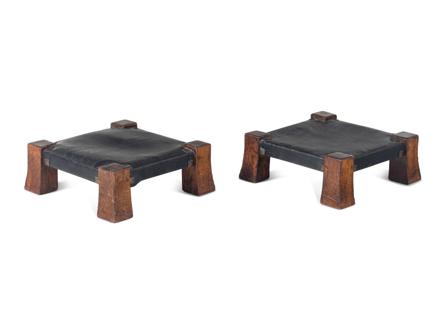 Pair of Monk Stools, model 302