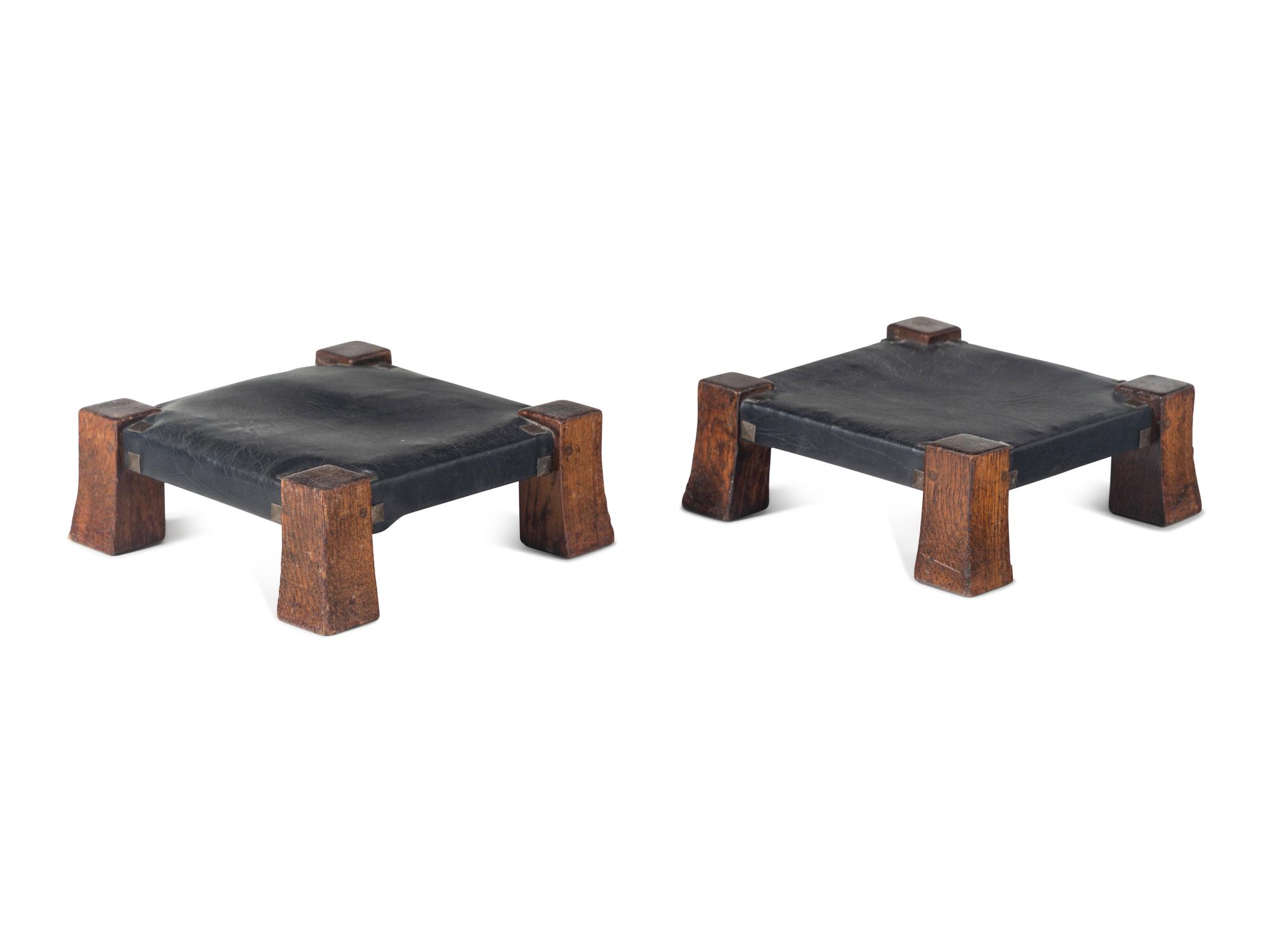 Pair of Monk Stools, model 302
