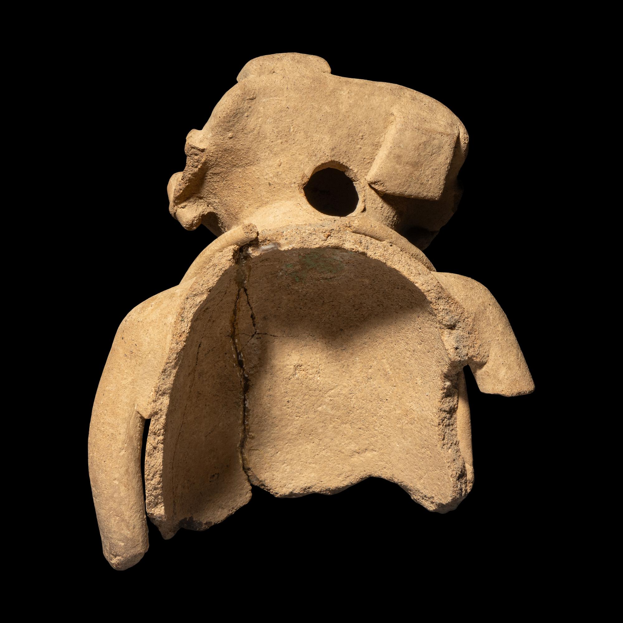 A Veracruz Terracotta Fragment of a Standing Figure
