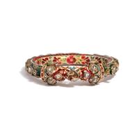 INDIAN, MUGHAL STYLE ELEPHANT BRACELET