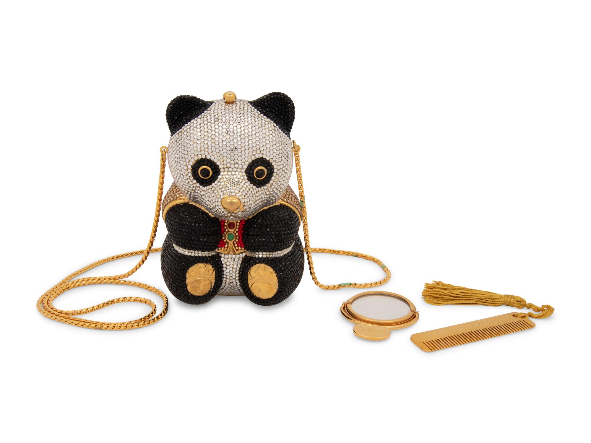 Judith Leiber Panda Minaudière