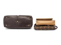 Bally Tote and Three Fendi Pouches