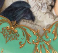 A Set of Twelve Royal Worcester Porcelain Cabinet Plates