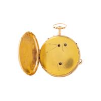 A Musical Open Faced Watch