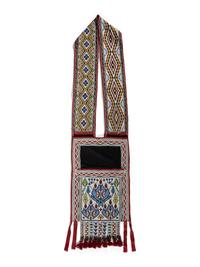 Anishinaabe Loom Beaded Bandolier Bag