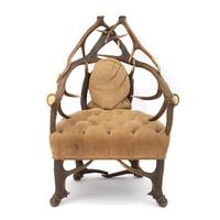 An Antler Armchair