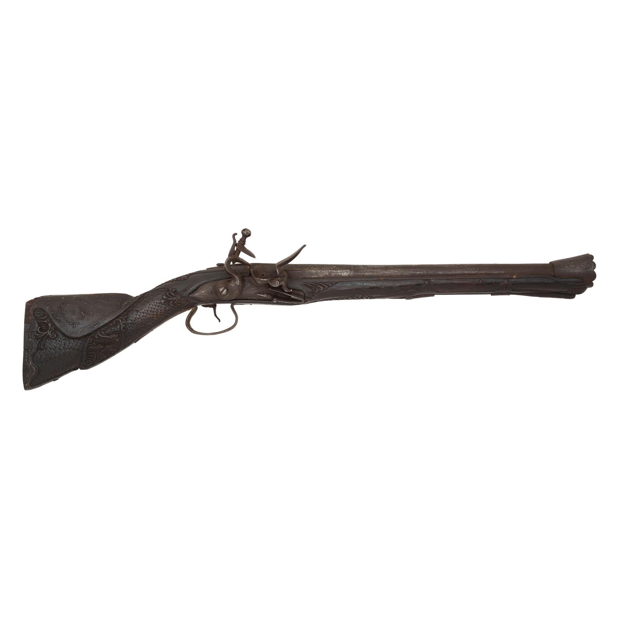 19th Century Ottoman Knee Gun
