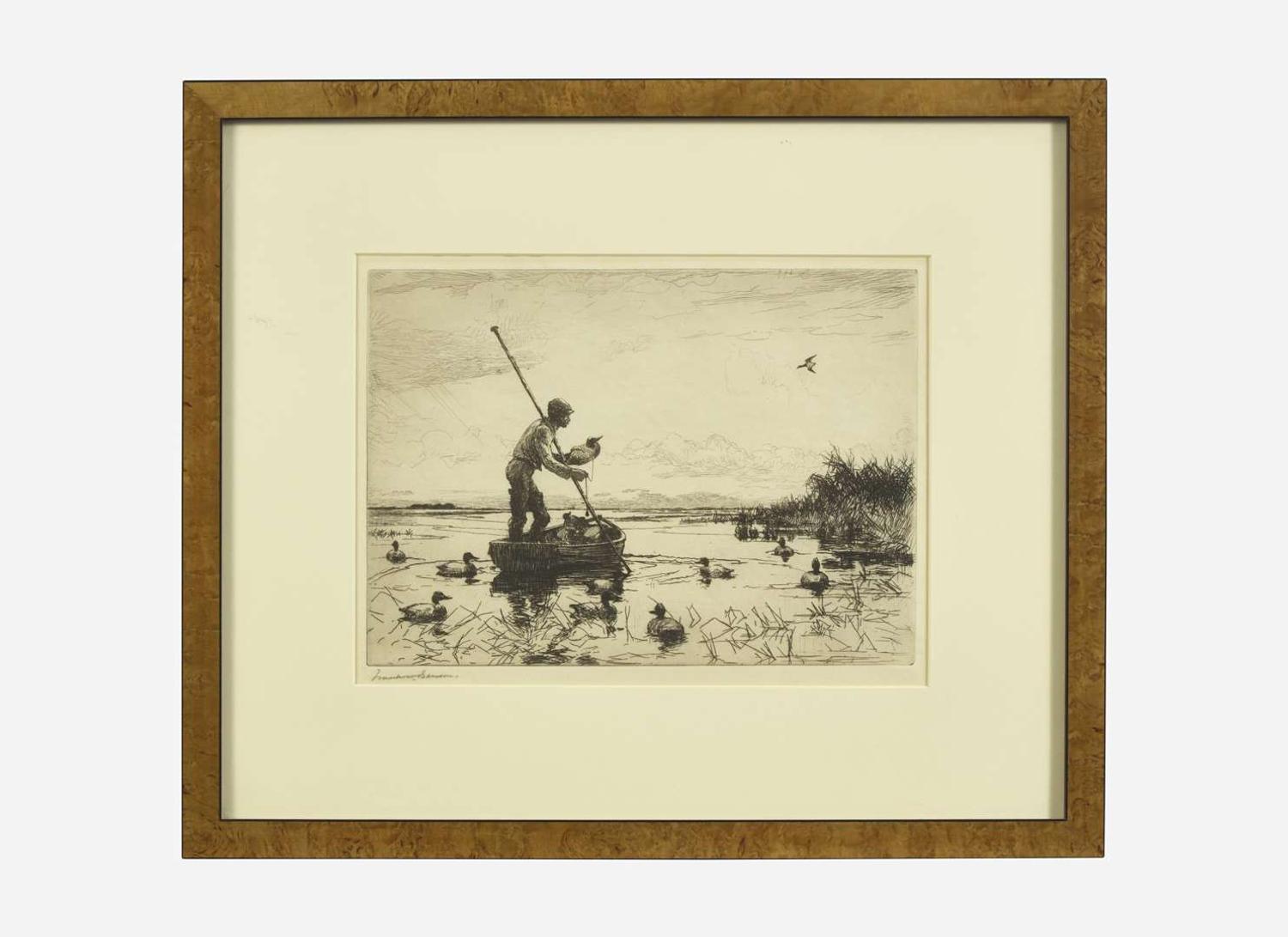 [Prints] Benson, Frank W.: Setting Decoys