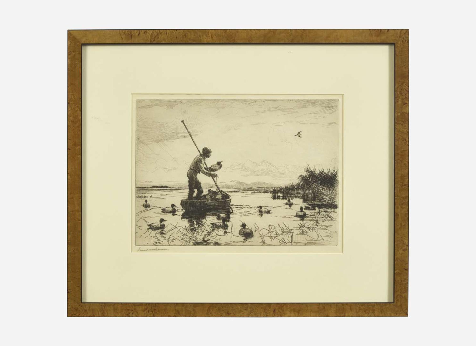 [Prints] Benson, Frank W.: Setting Decoys