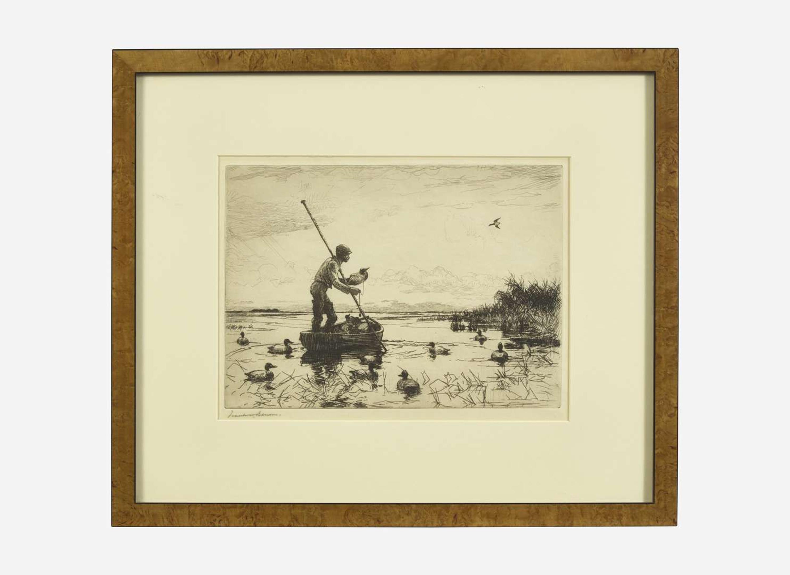 [Prints] Benson, Frank W.: Setting Decoys