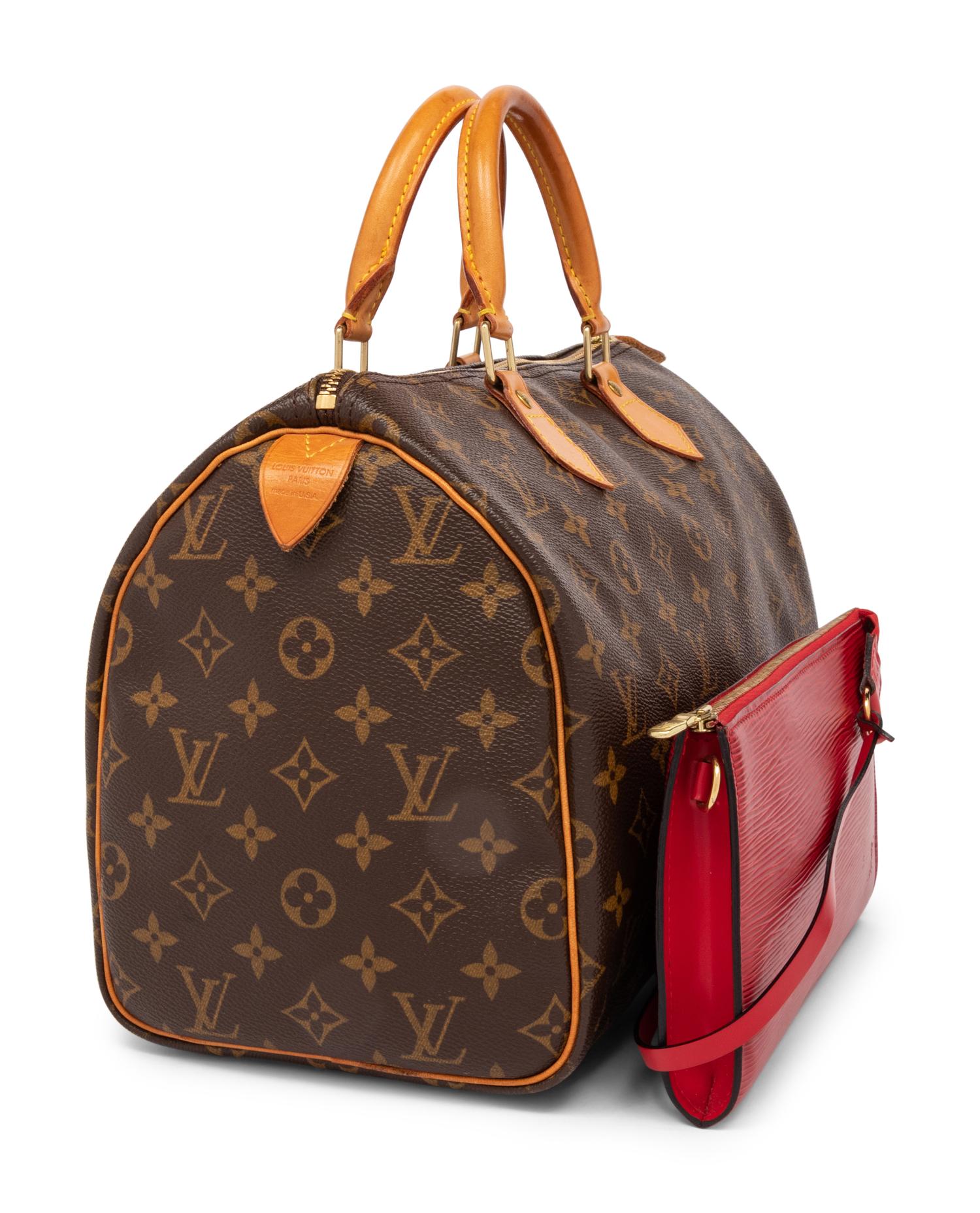 Louis Vuitton Speedy 30 and Zip Pochette, 2003-01