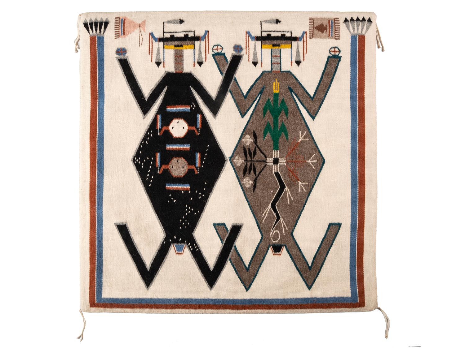Navajo Weaving, Mother Earth and Father Sky, 1993-1994