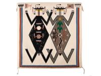 Navajo Weaving, Mother Earth and Father Sky, 1993-1994