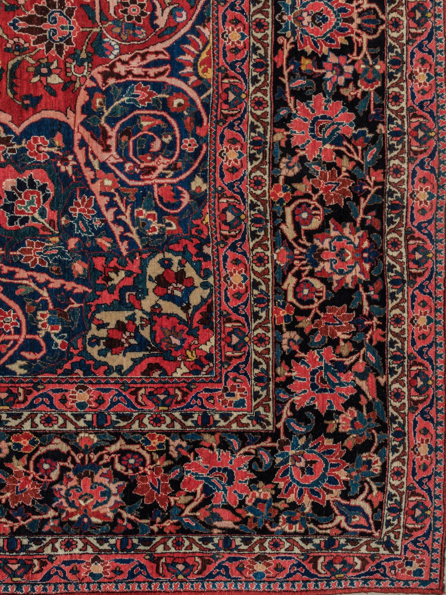 A Bakhtiari Wool Rug