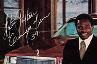A Group of Two Walter Payton Signed Autograph 1980s Chicago Auto Show Photographs (BAS Beckett Authentication Services Certified),