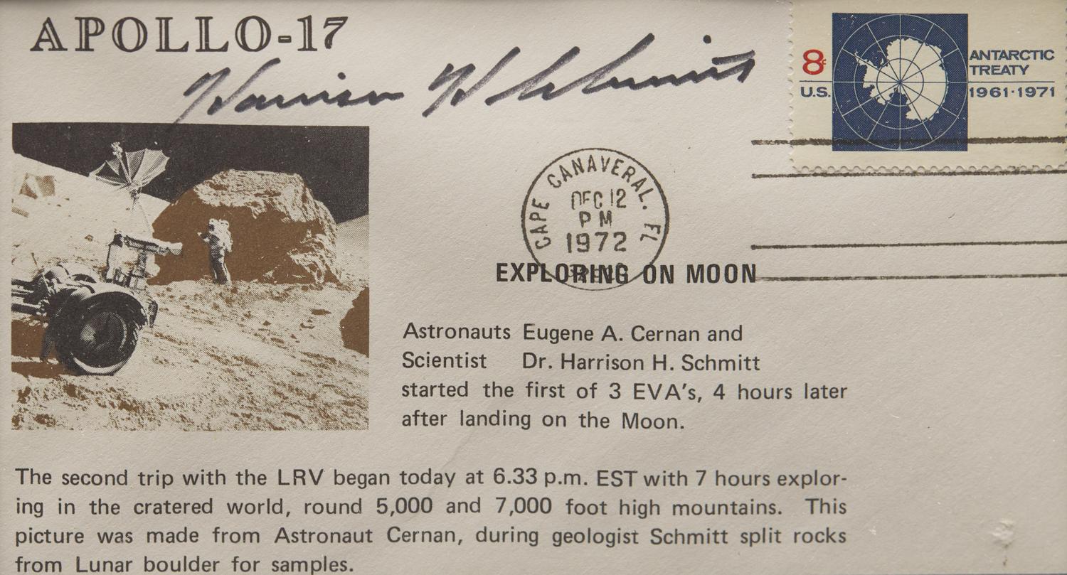 [Travel & Exploration] Group of 12 Signatures of NASA Apollo Missions Moonwalkers