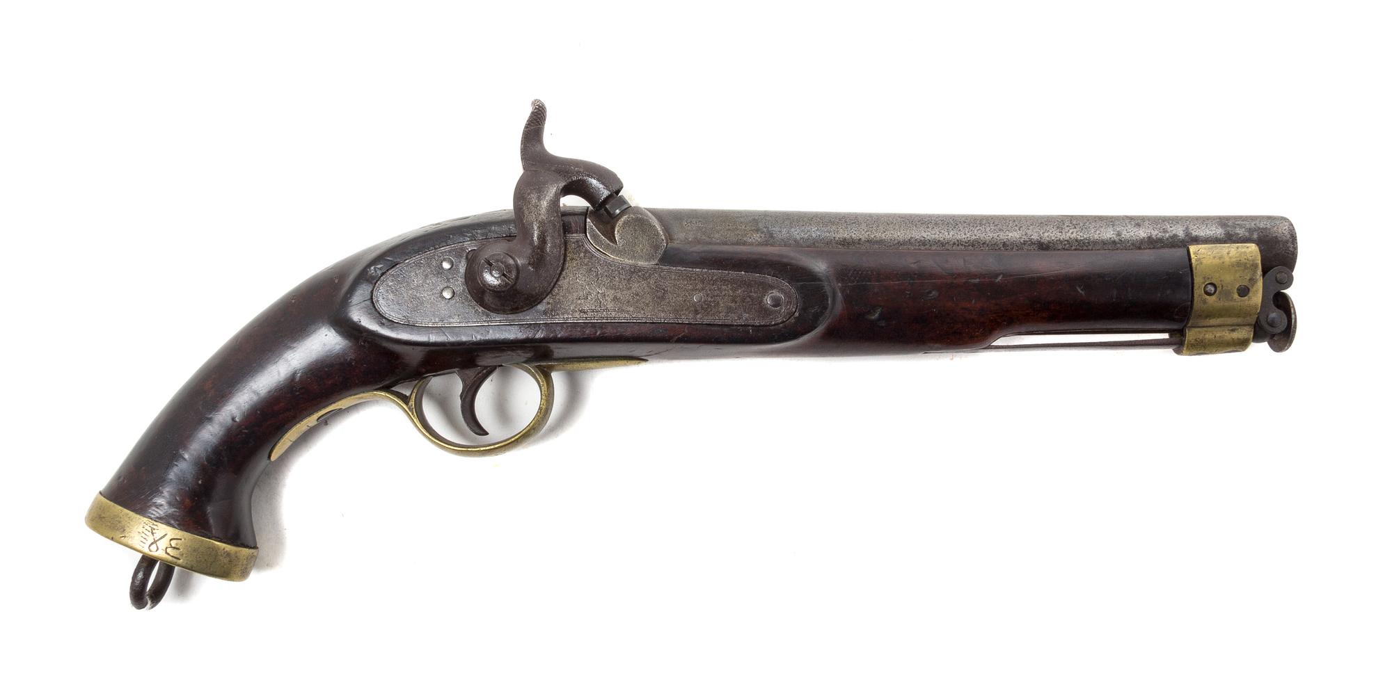 An East India Company Percussion Cap Dragoon Length 15 1/4 inches. — FIRST HALF 19TH CENTURY