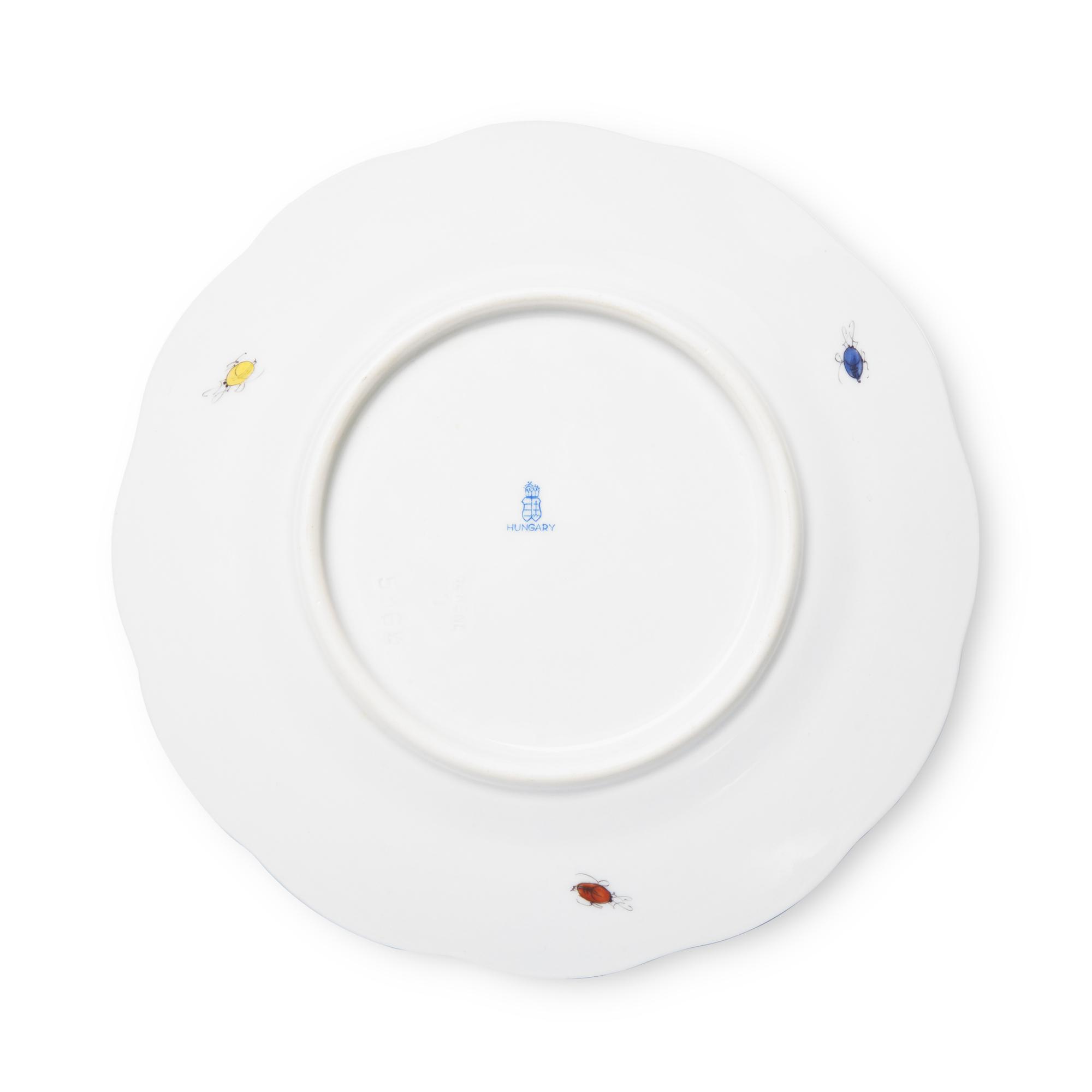 A Herend Fruits and Flowers Porcelain Dinner Service