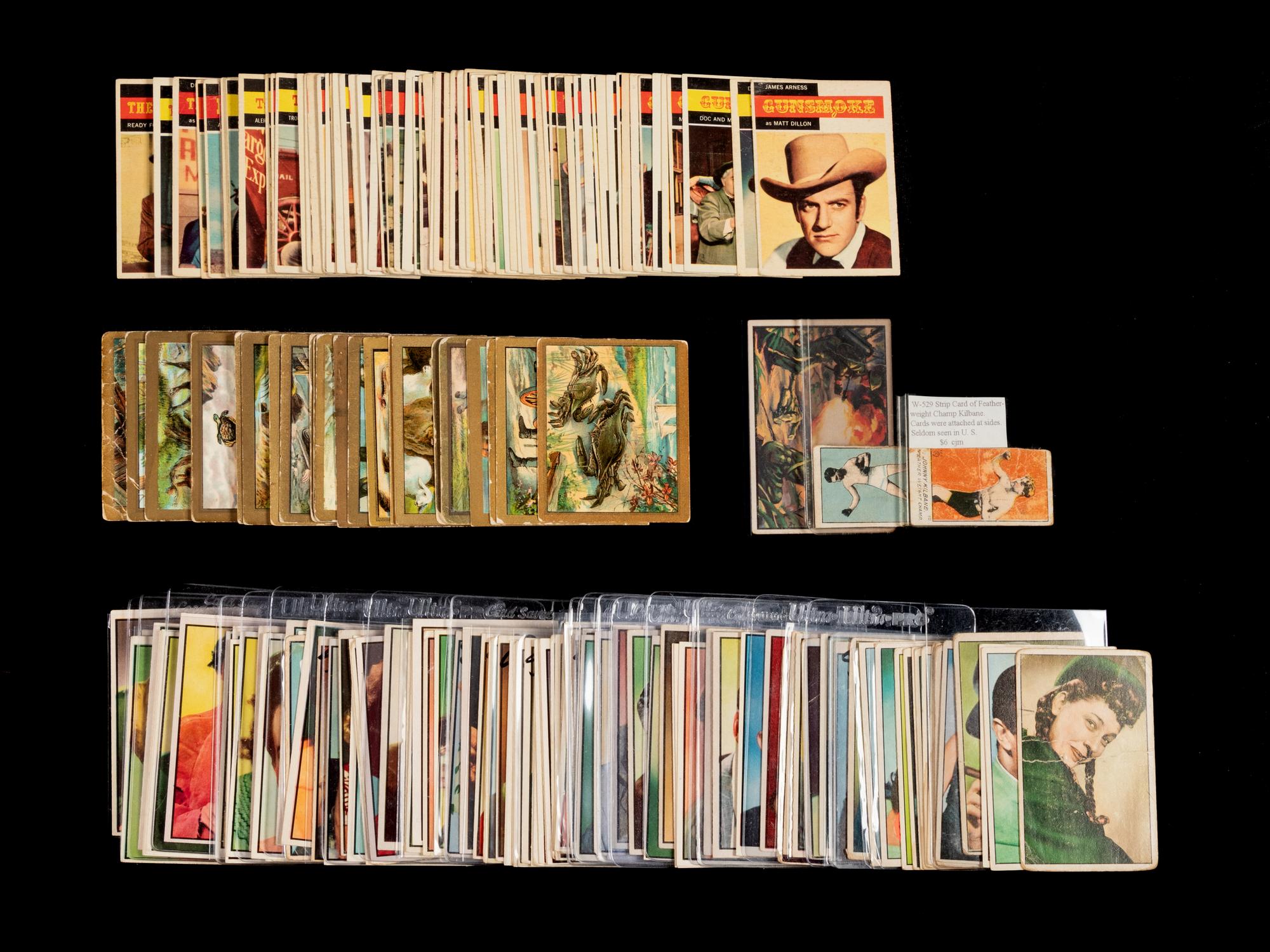 A Collection of Mid Century Non Sport Trading Cards