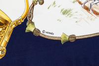 Two Hermès 90cm Silk Scarf, Carré