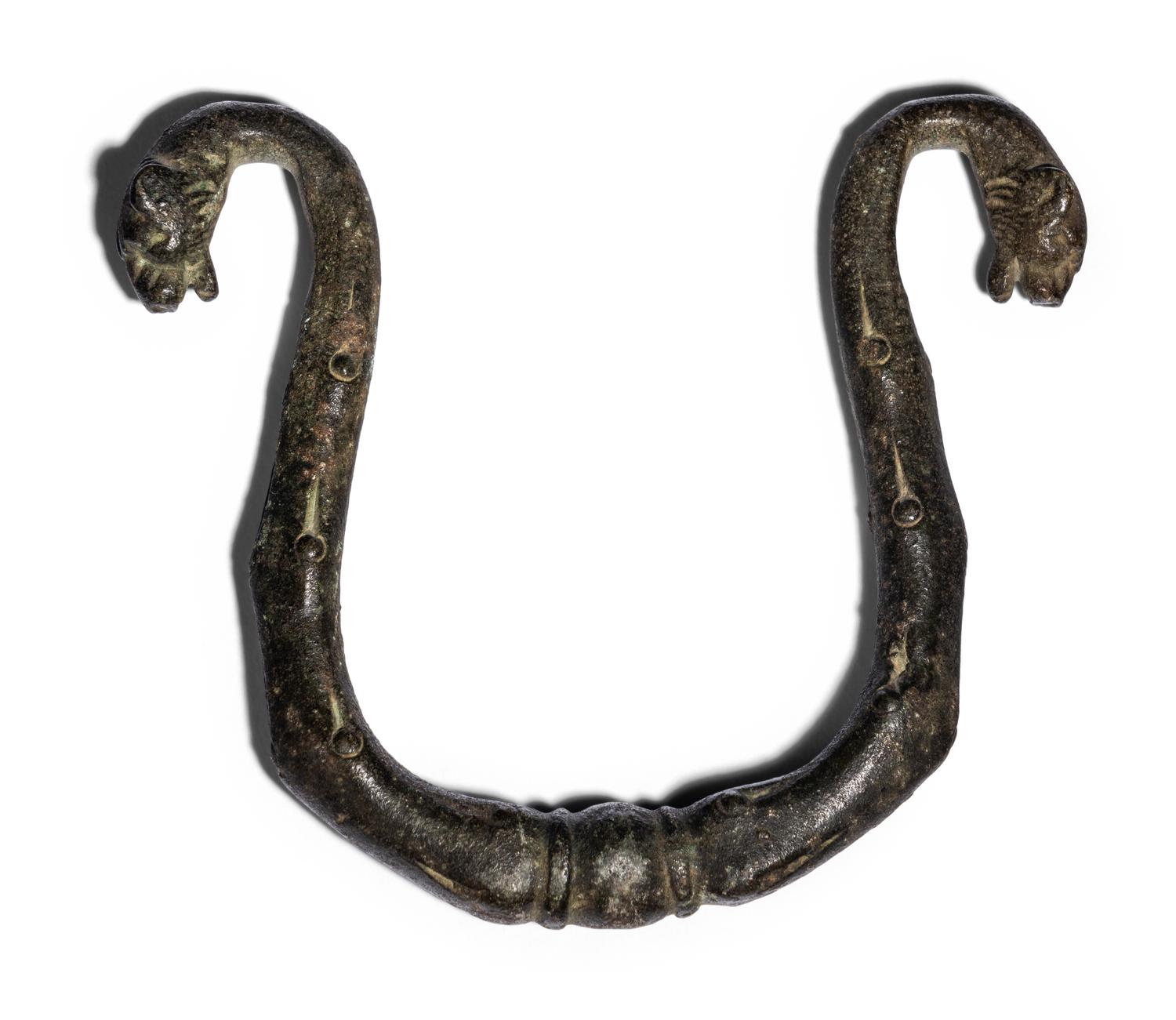 A Roman Bronze Handle