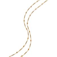 ANTIQUE, YELLOW GOLD FANCY LINK NECKLACE
