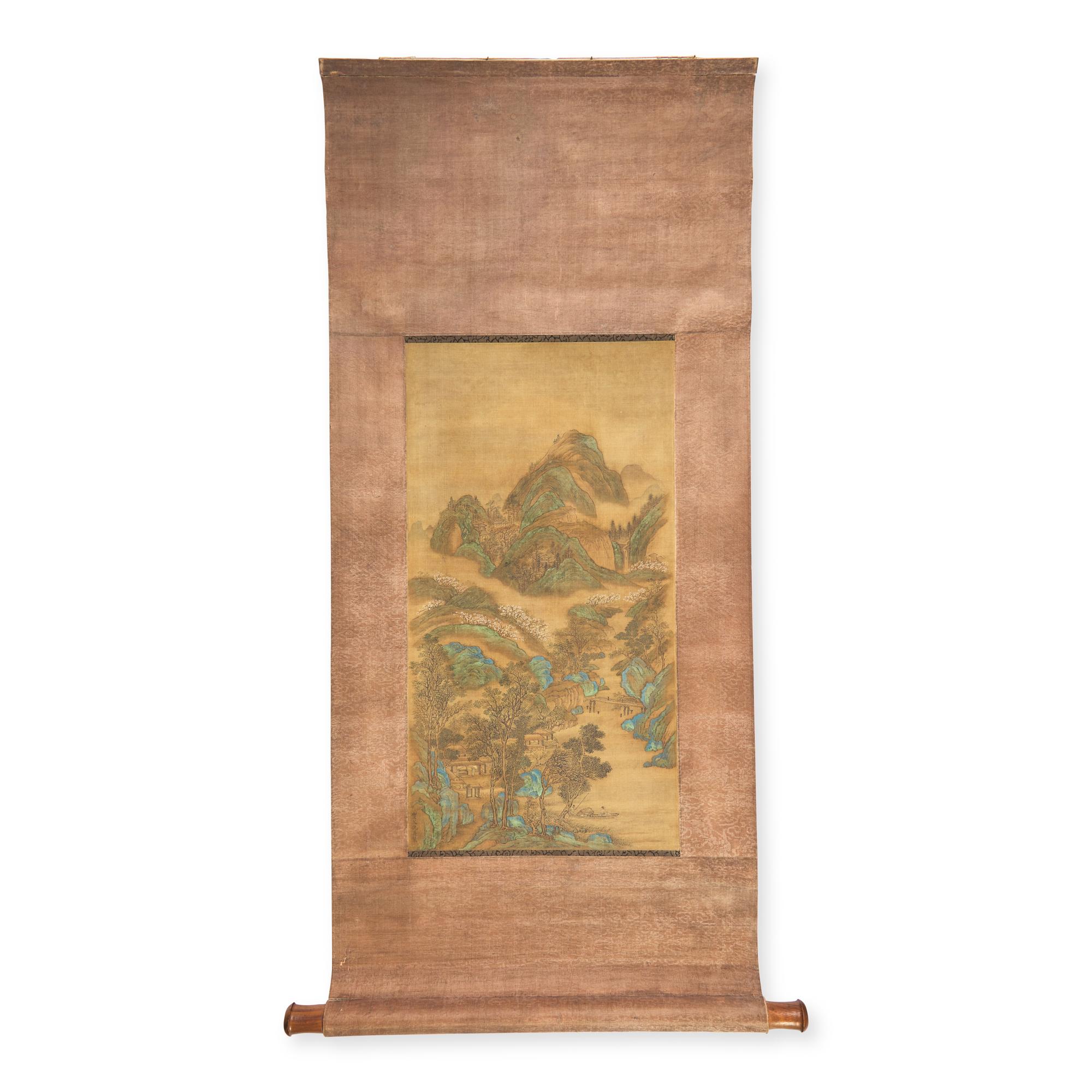 In the Style of Qiu Ying (Chinese, 1494-1552) 清晚期 仇英（款）
