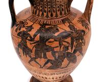 An Attic Black-Figured Neck-Amphora