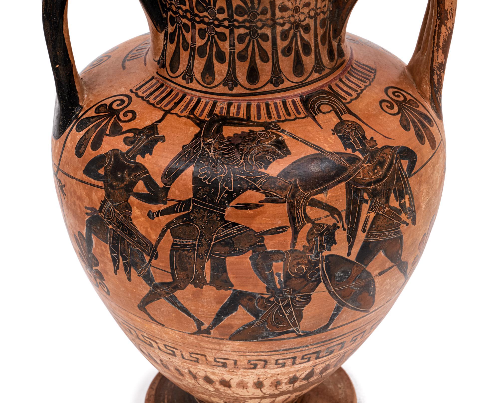 An Attic Black-Figured Neck-Amphora