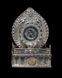 An Imperial Japanese Silver Bonbonnière