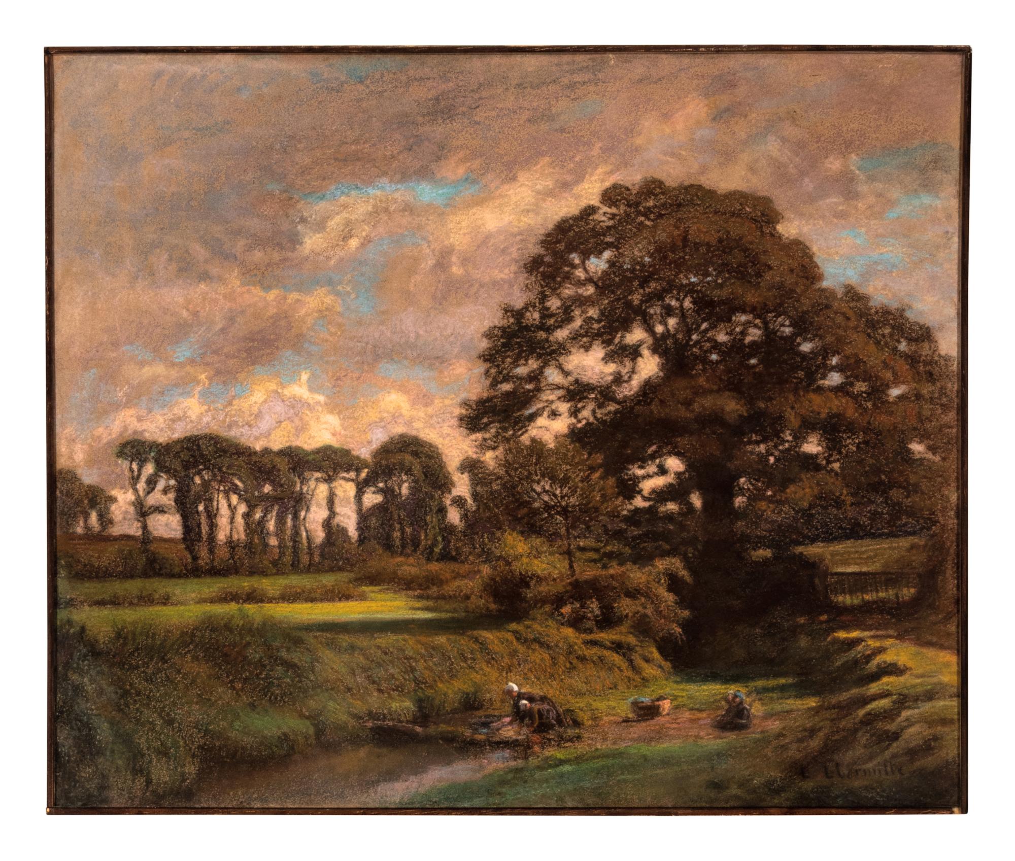 Les Lavandières , c. 1864