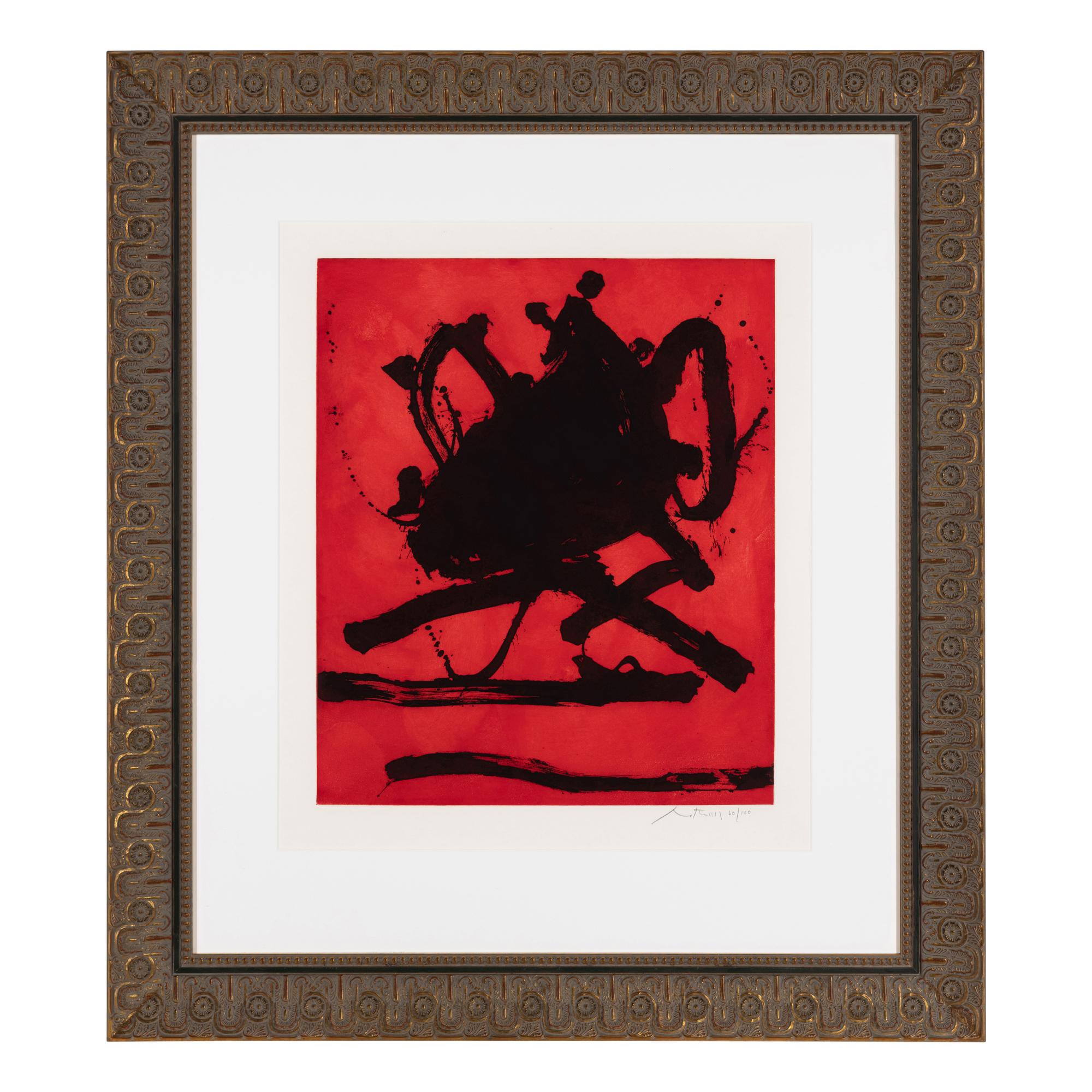 Robert Motherwell (American, 1915–1991) — Red Sea II , 1979