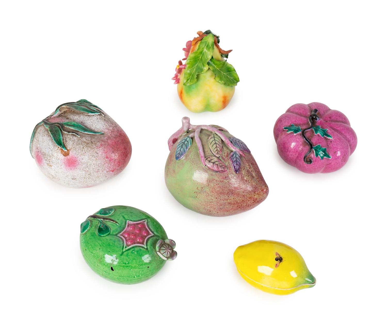 A Group of Four Chinese Fruits — 20TH CENTURY