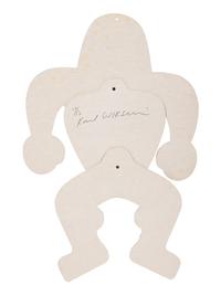 Dancing Hare Toddy, Dancing Kong Tamari, together with a signed Hare Toddy Kong Tamari Objects selected by Karl Wirsum Exhibition Poster