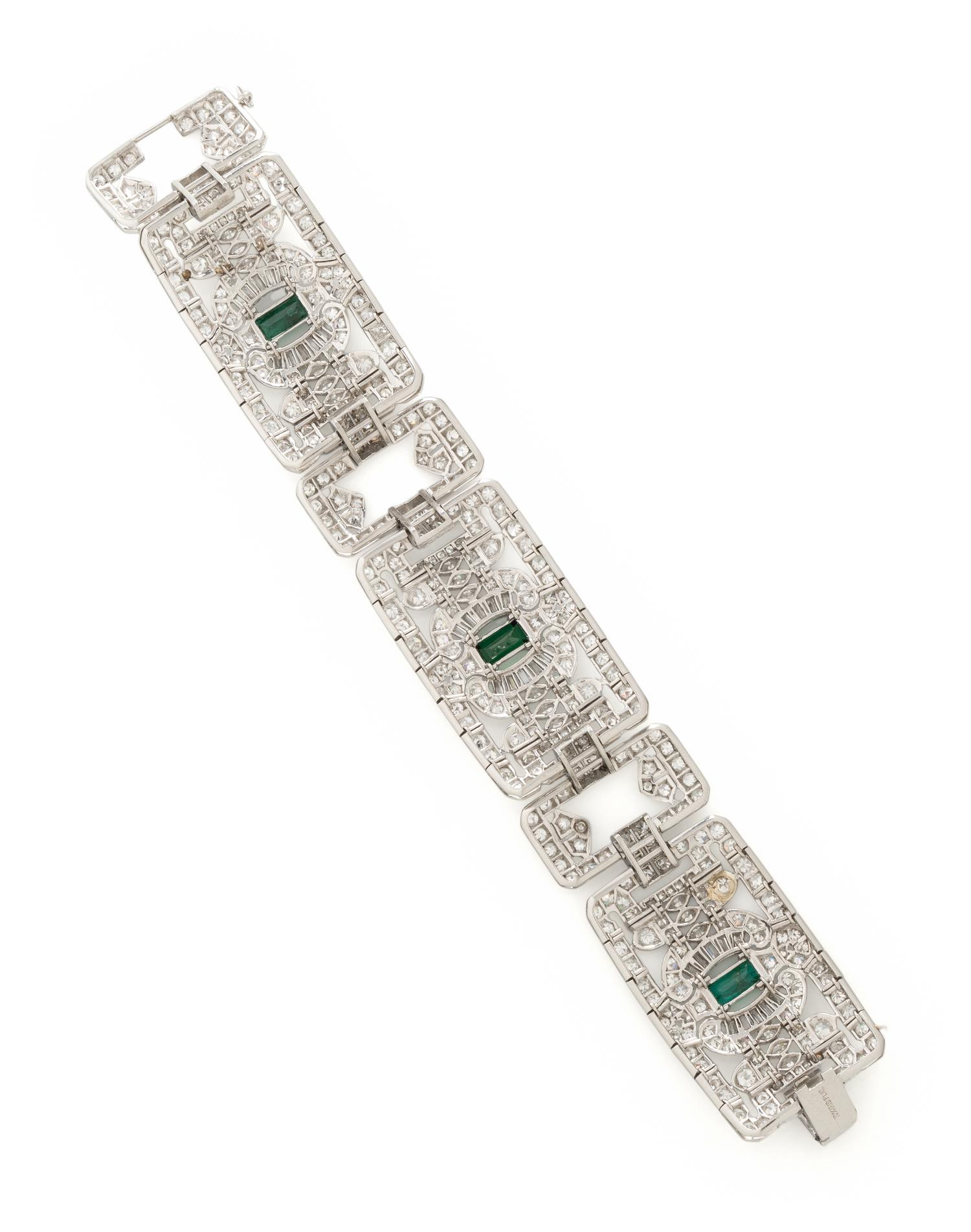Platinum and Diamond Bracelet