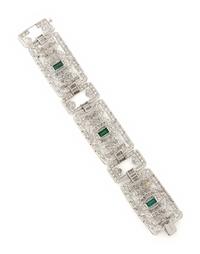 Platinum and Diamond Bracelet