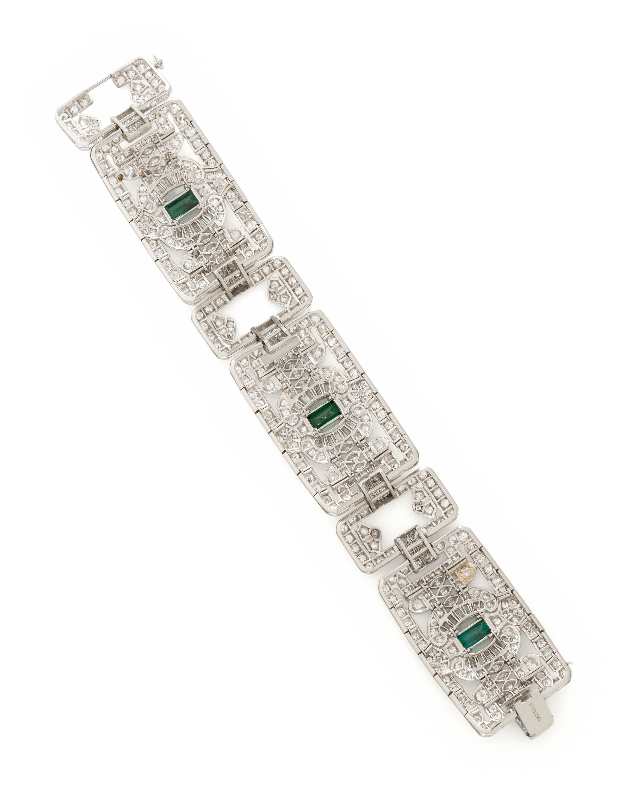 Platinum and Diamond Bracelet