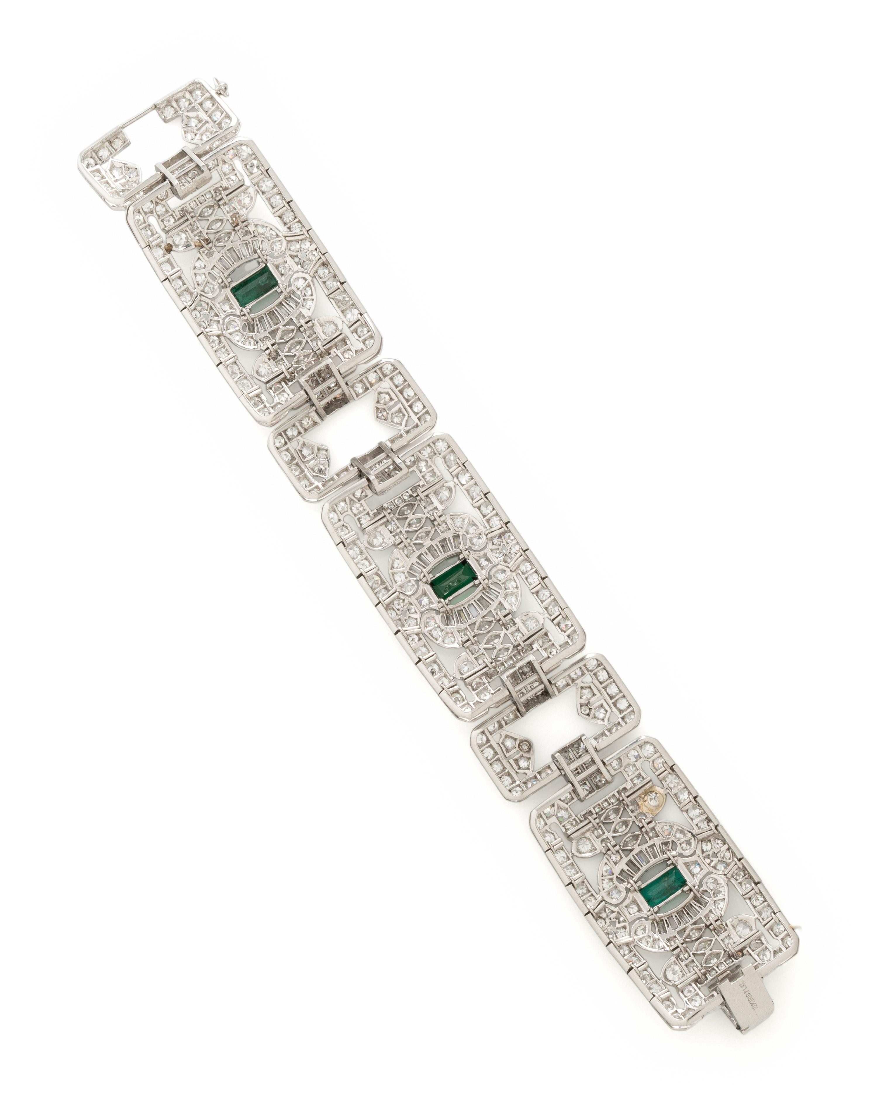 Platinum and Diamond Bracelet
