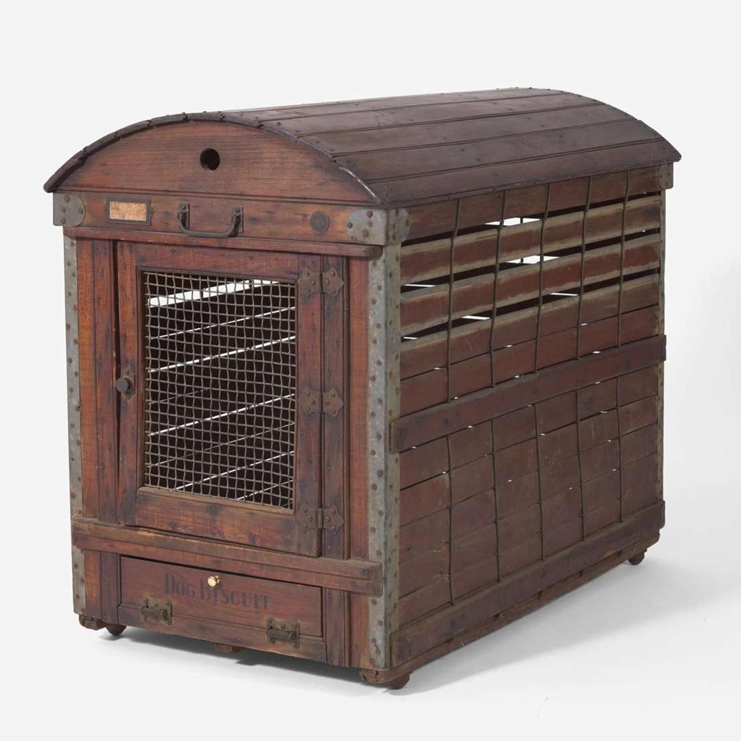 A. Backus Jr. & Sons A Victorian Dog Carrier, Detroit, Michigan, circa 1900