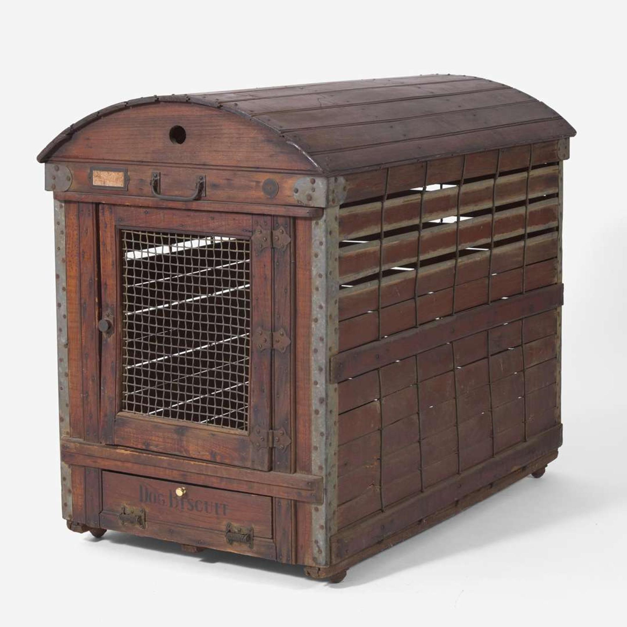 A. Backus Jr. & Sons A Victorian Dog Carrier, Detroit, Michigan, circa 1900