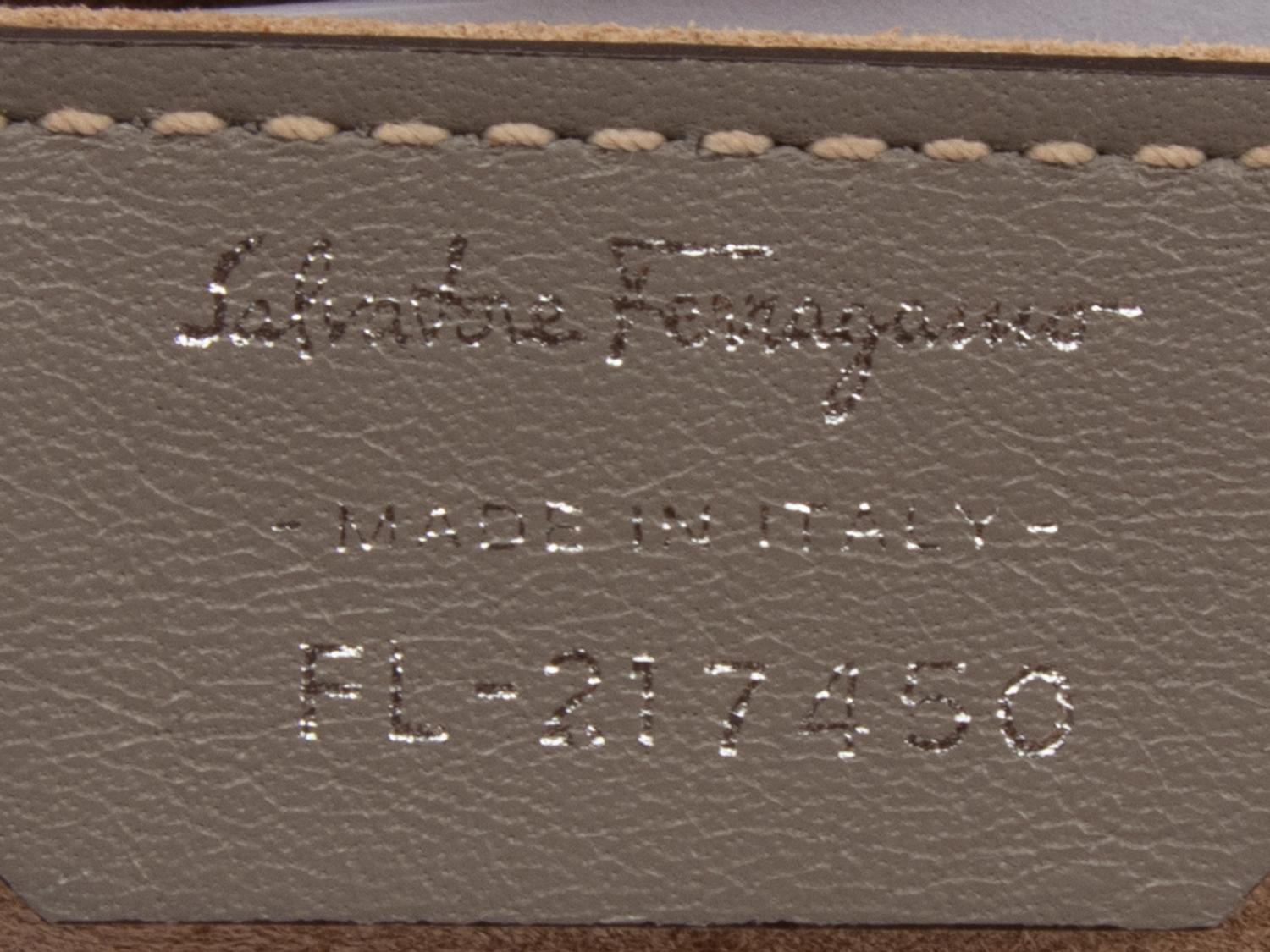 Two Ferragamo Exotic Skin Bags