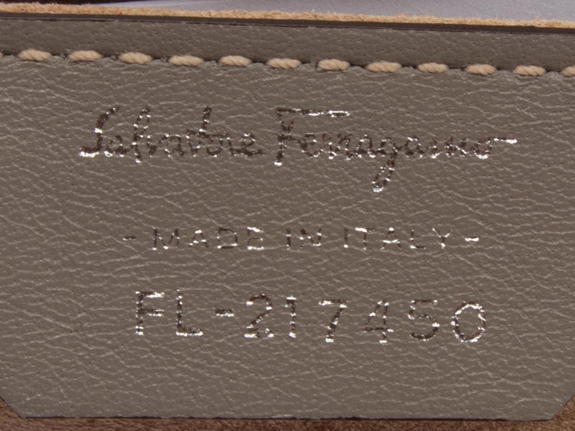 Two Ferragamo Exotic Skin Bags